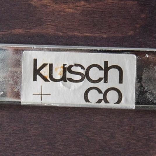 Walter Leeman, a set of five Mikado chairs for Kusch Co Germany 1979.