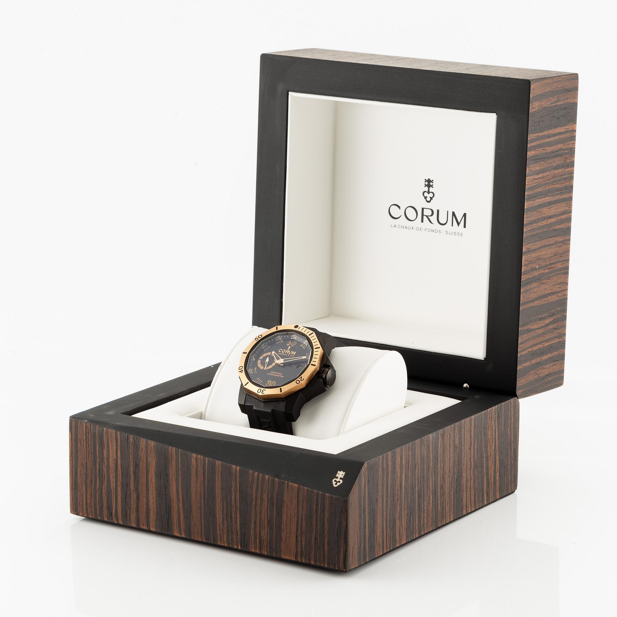 Corum, Admiral’s Cup, Seafender 48, Deep Dive, "Limited Edition", armbandsur, 48 mm.