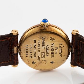 must de Cartier, VLC, wristwatch, 24 mm,