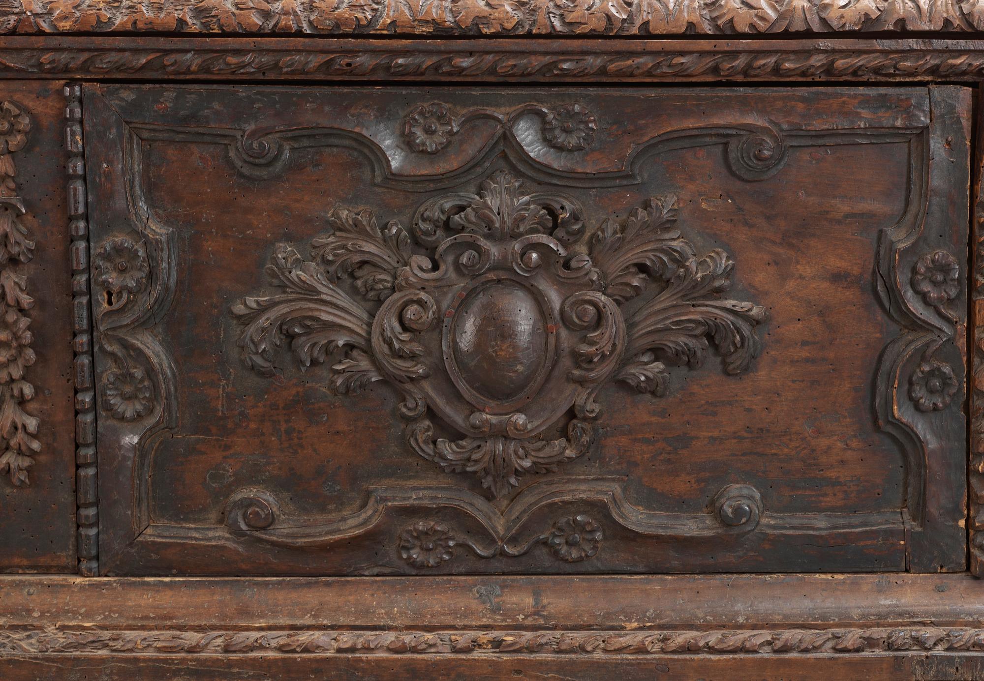 CASSONE, Mannerism, 1600-talets första hälft/mitt.