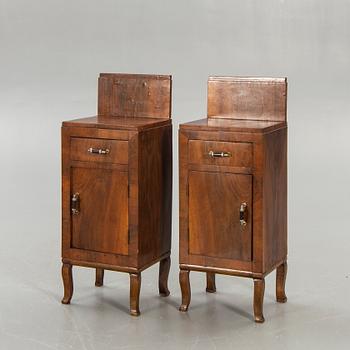Sängbord ett par Art Deco 1900-talets första hälft.