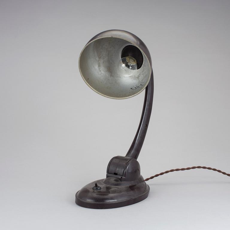 BORDSLAMPA, "11126" Erik Kirkman, 1900-talets första hälft.
