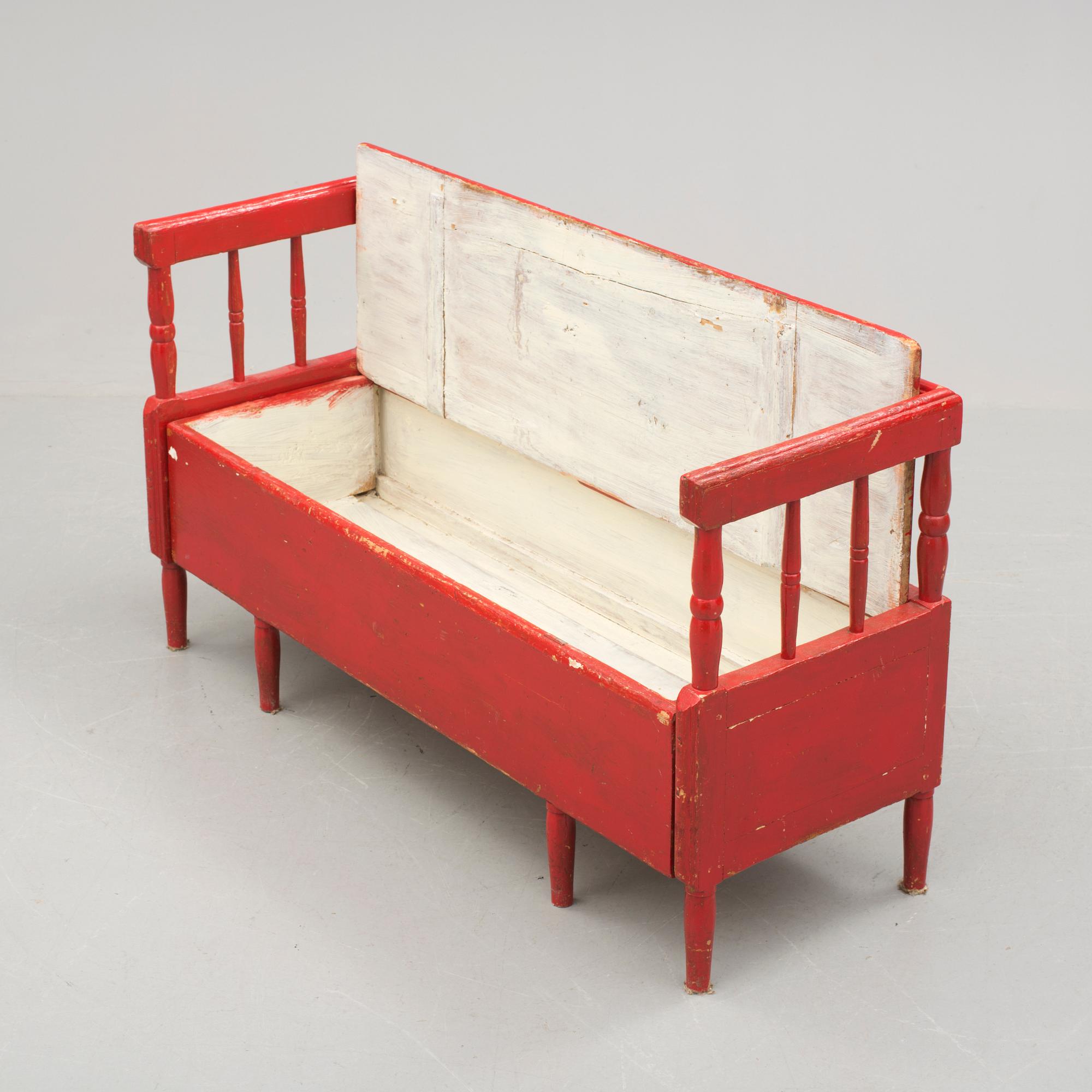 BARNSOFFA, gustaviansk stil, 1800-talets slut.