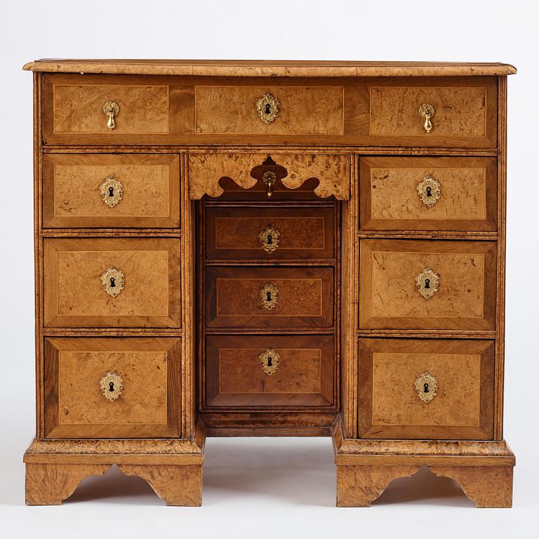 A Swedish late Baroque writing desk,  1720-40's.