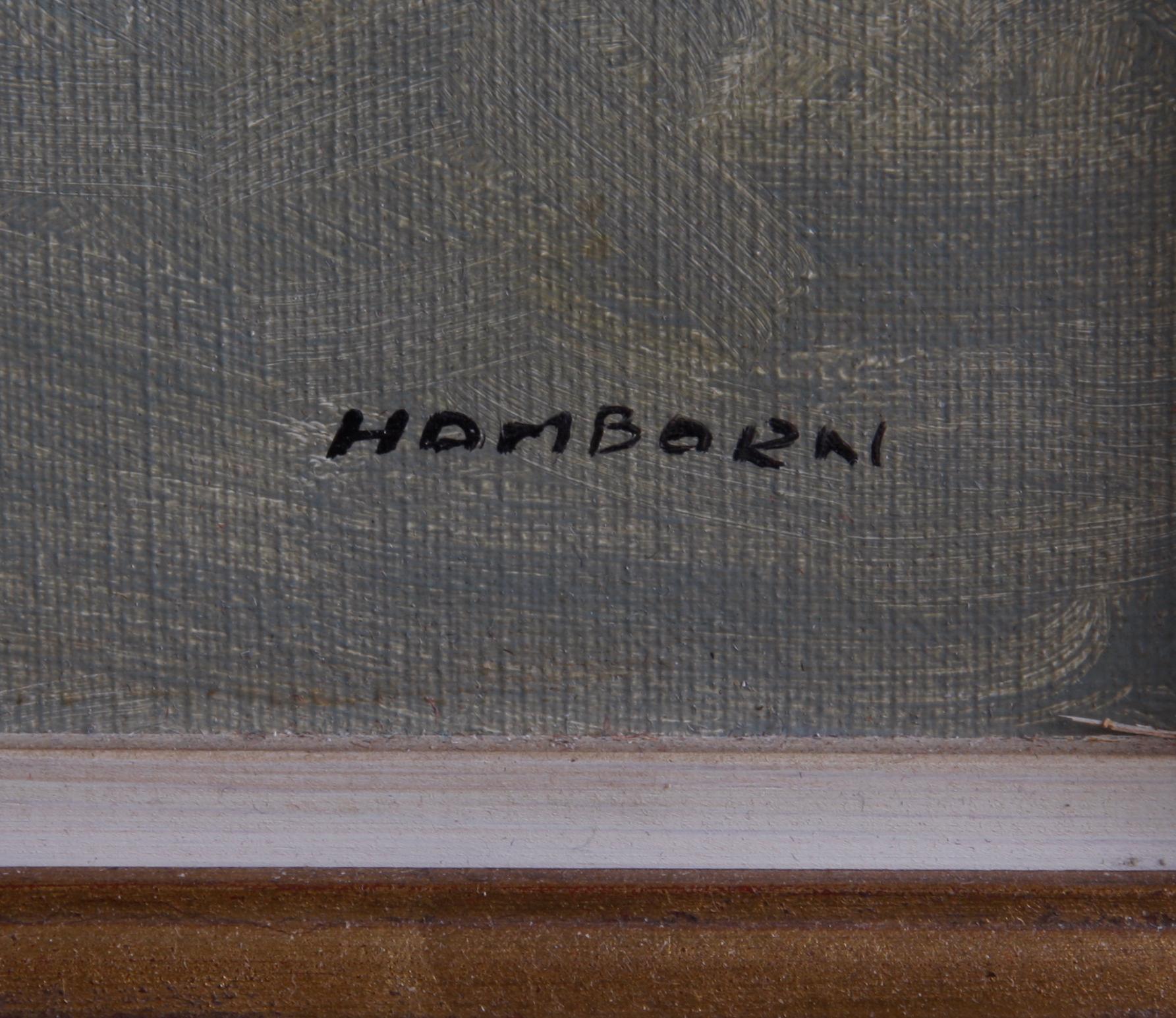 HAMBORN, AXEL, 2 st, olja på duk, sign.