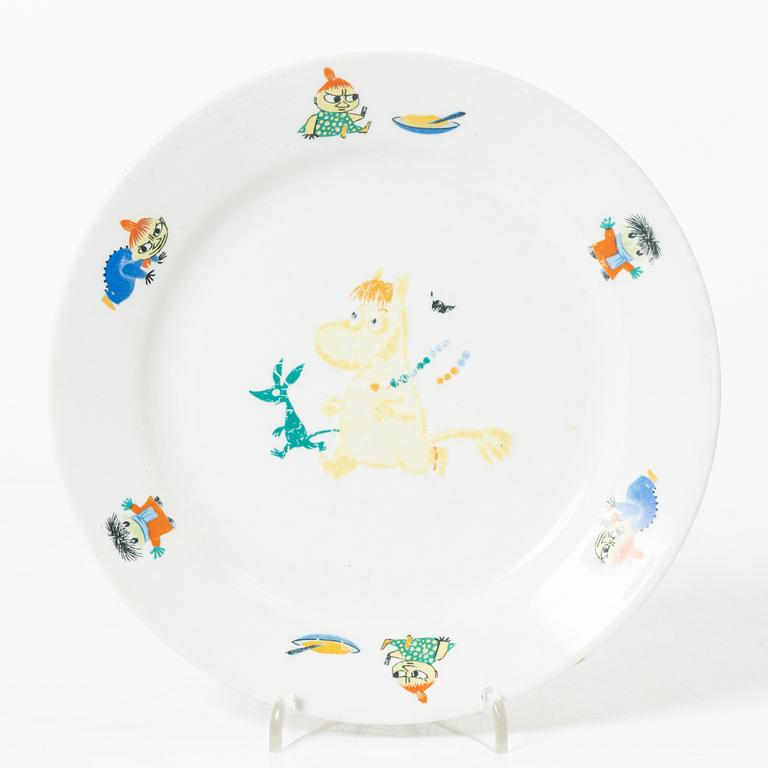 Arabia, Plate, Moomin, Finland, sent 1950s.