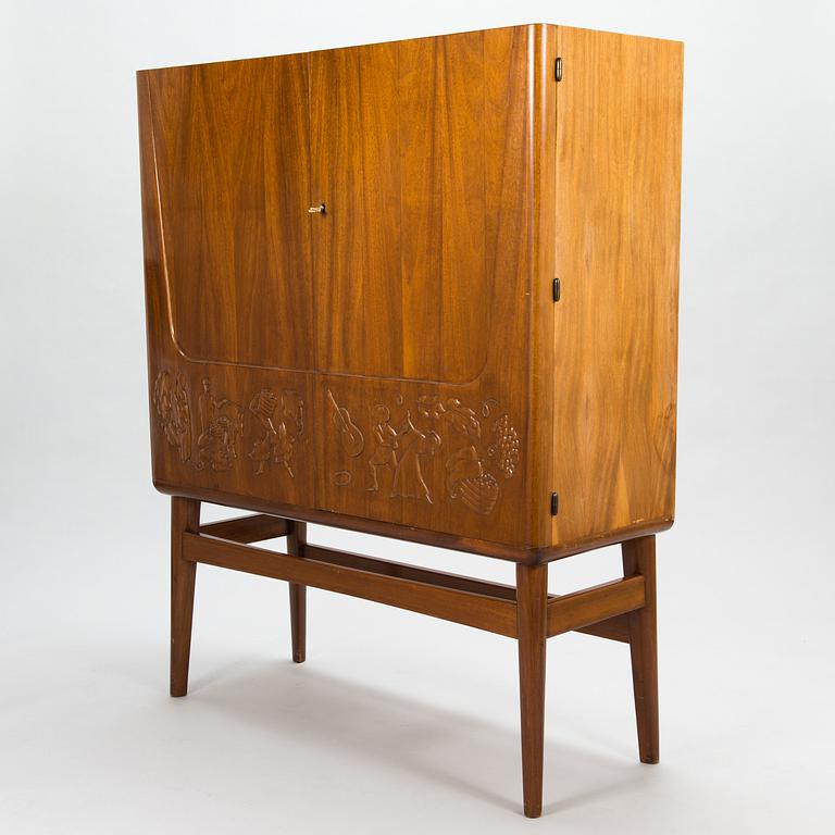 Marianne Boman-Schleutker, a mid-20th century bar cabinet /cabinet for Oy Boman Ab.