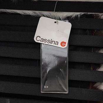 Charlotte Perriand & Le Corbusier, vilstol, "LC4", Cassina, Italien.