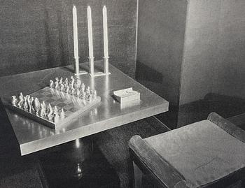 Bo Notini, a rare candlestick model A 1388, Firma Svenskt Tenn, Stockholm, 1930.