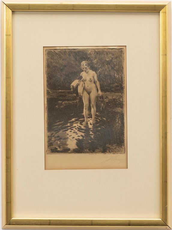 Anders Zorn, "Vadstället".