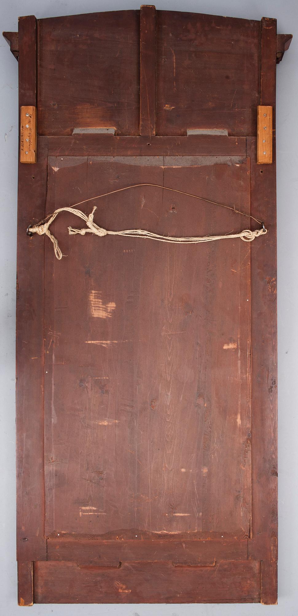 SPEGEL och KONSOLBORD, biedermeier, 1800-talets mitt.