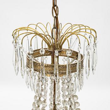 An Empire style chandelier, 20th Century.
