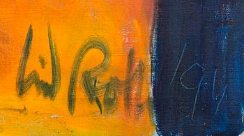 Ingrid Roth, oil on canvas signed.