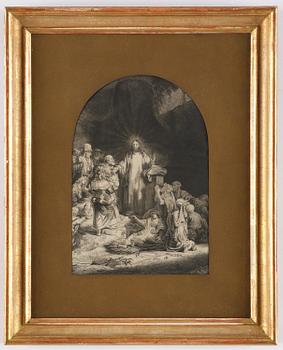Rembrandt Harmensz van Rijn, Kristus botar de sjuka (The Hundred Guilder Print).