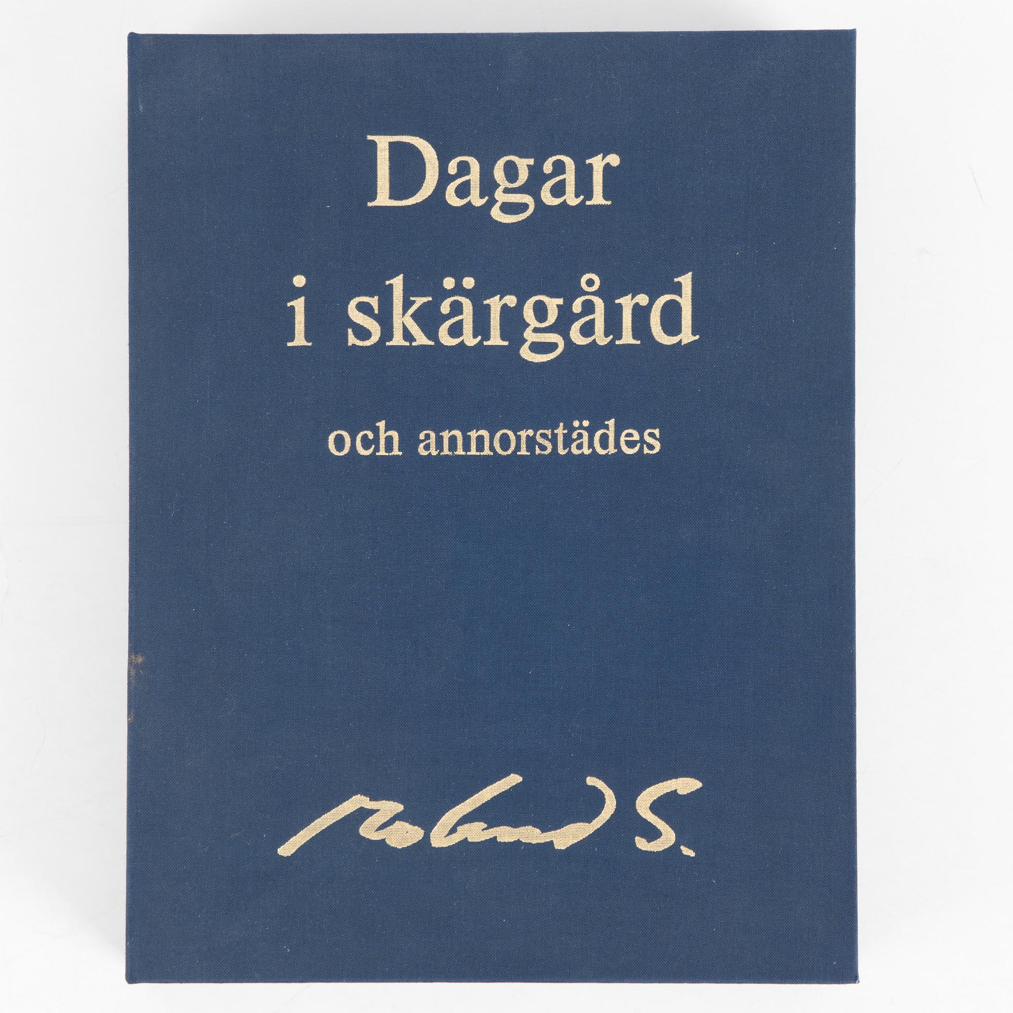 Roland Svensson, "Dagar i skärgård", portfolio.