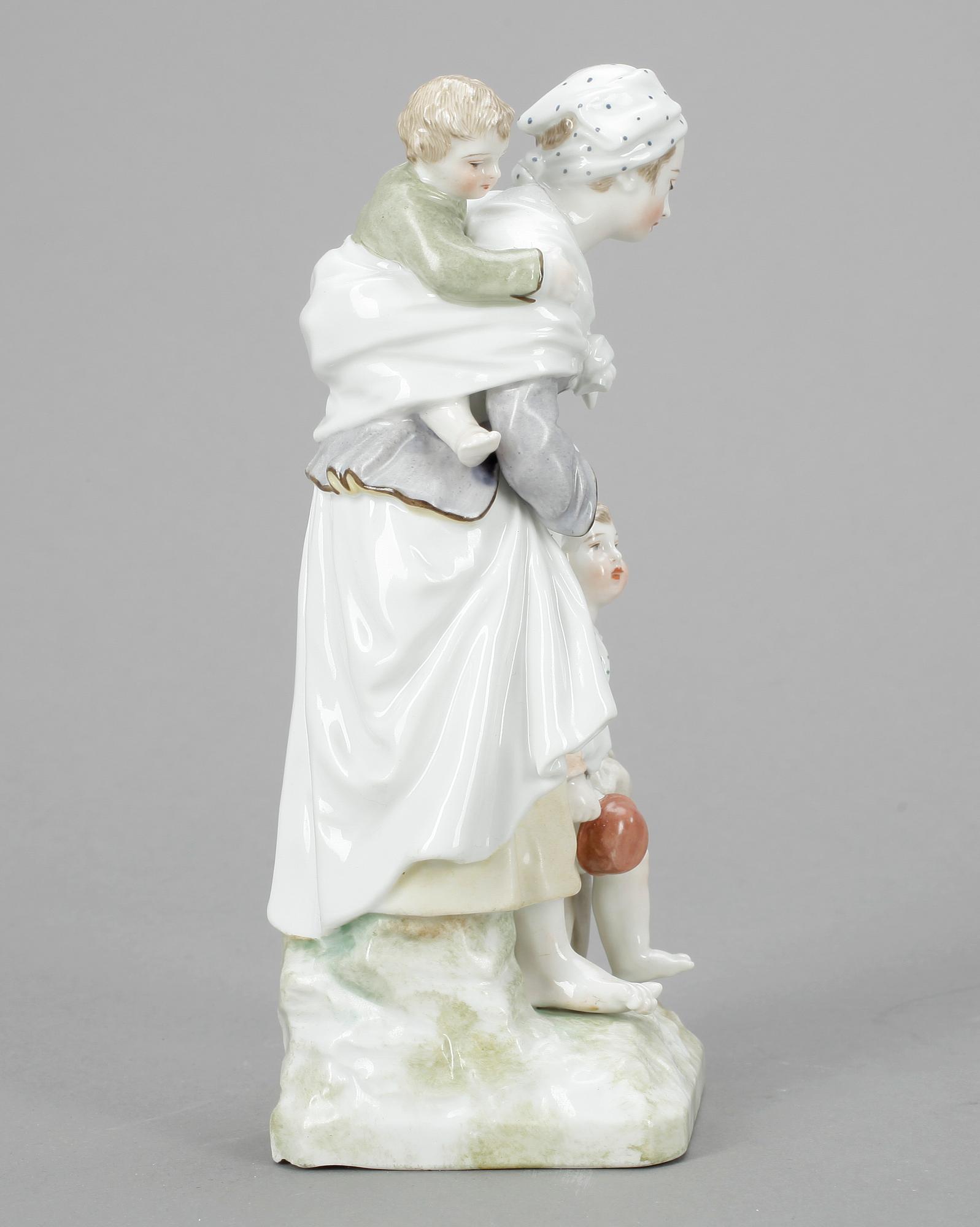 FIGURIN, porslin, Berlinliknande märke, omkr år 1900.