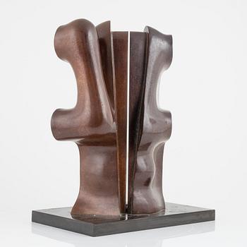 Marcelo Martí Bádenas, skulptur, signerad, daterad 1989. Brons, höjd 39,5 cm.