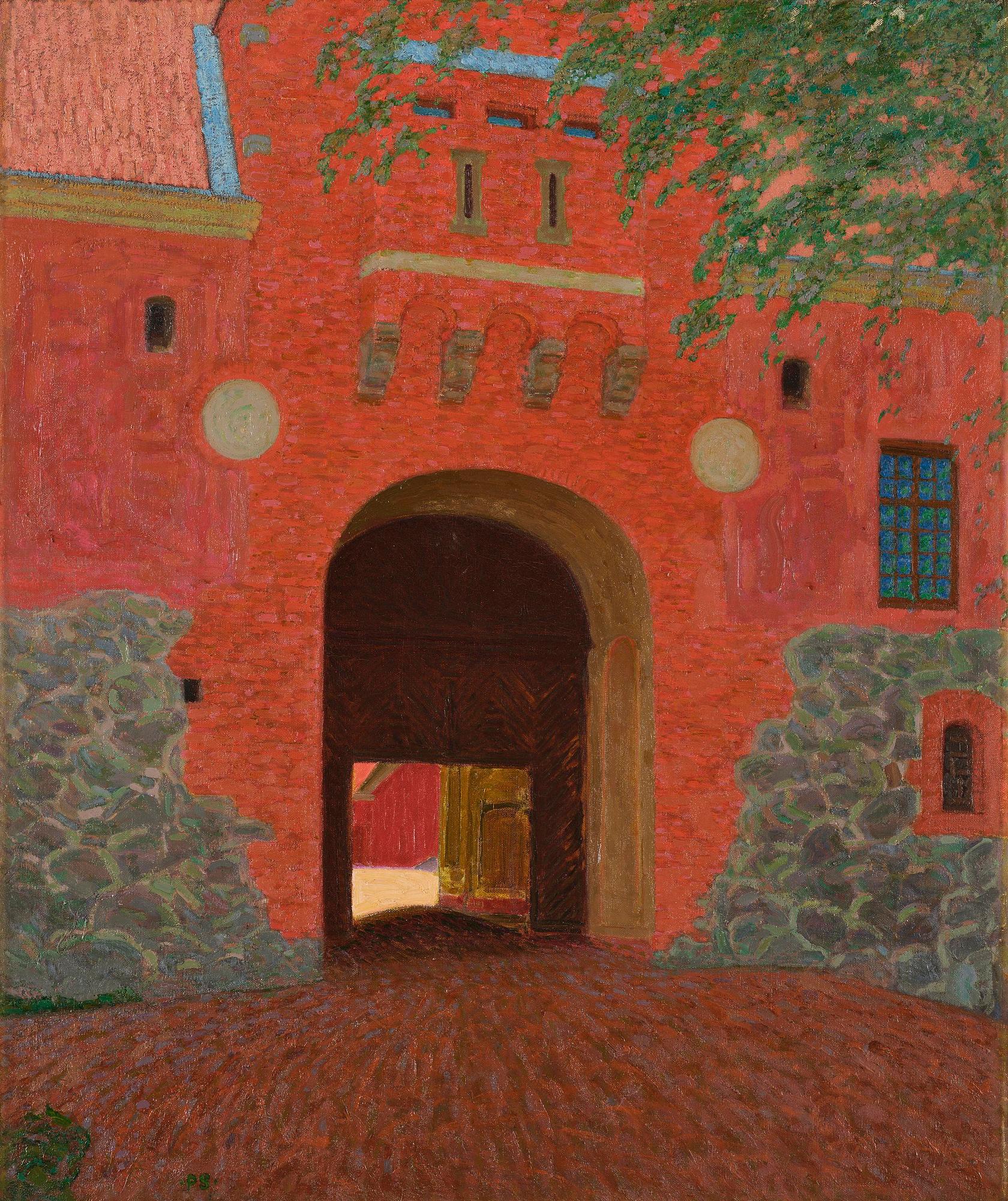 Pelle Swedlund, "Porten, Gripsholm" ("The Gate, Gripsholm").