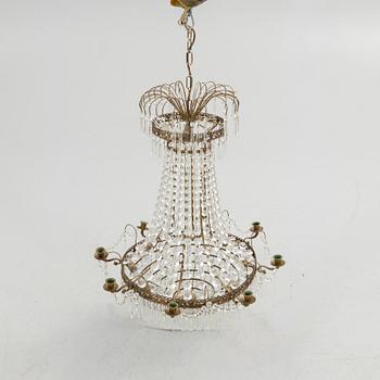 Chandelier, Gustavian style, 20th century.