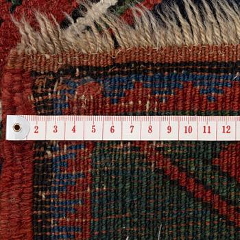 An antique Kazak rug, South Caucasus, c 212 x 147 cm.