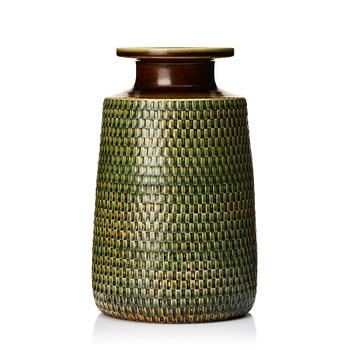 90. Stig Lindberg, a stoneware vase, Gustavsberg studio, Sweden 1967.