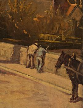 Émile Bernard, "Paysage de Tonnerre".