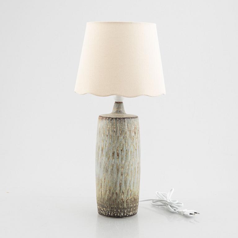Gunnar Nylund, bordslampa, stengods, "Rubus", Rörstrand.