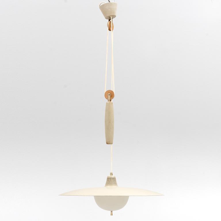 Alf Svensson, a model 'T-6H' ceiling lamp, Bergboms, mid 20th Century.