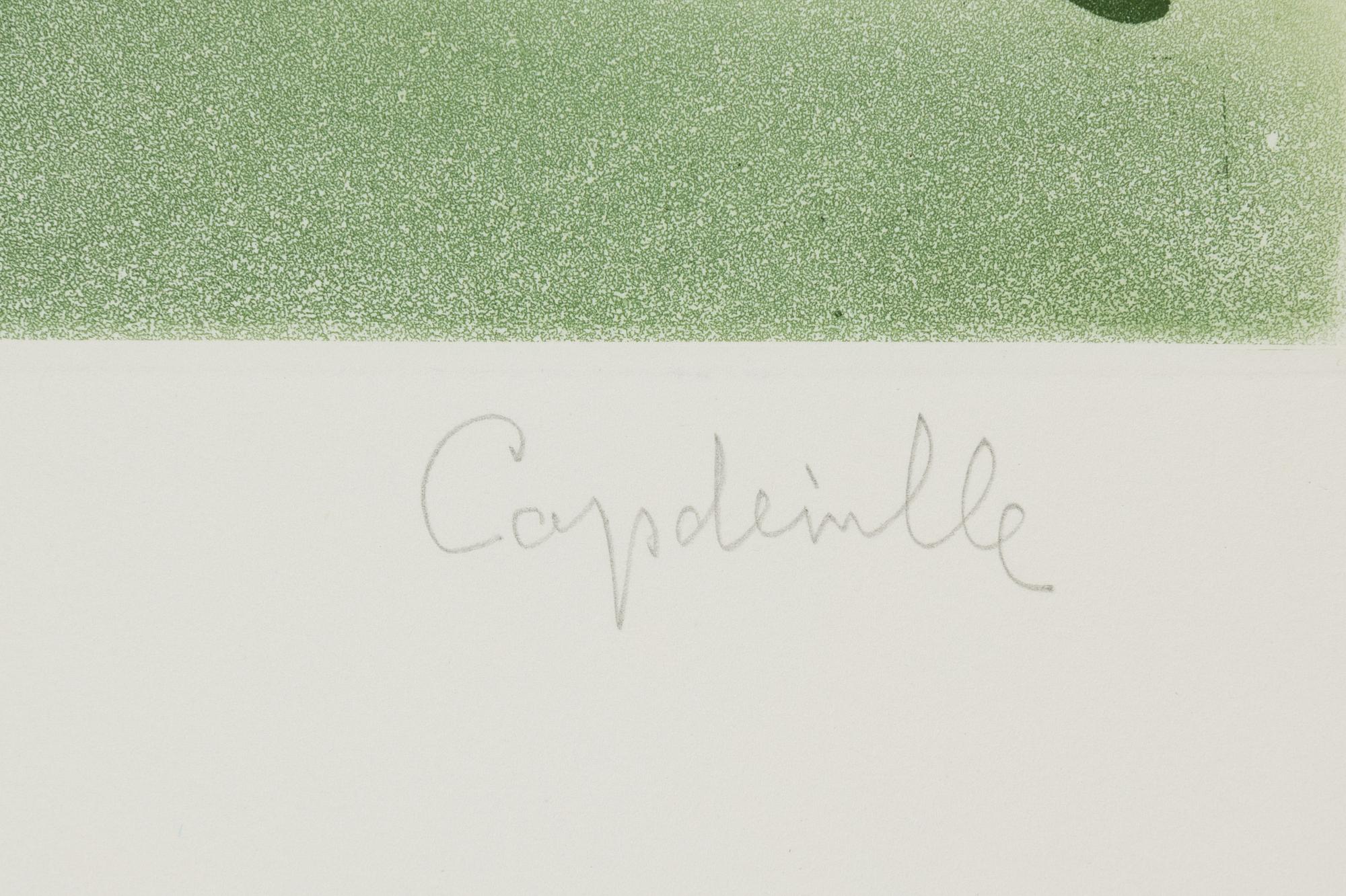 Jean Capdeville, färgetsning, signerad och numrerad 48/50.