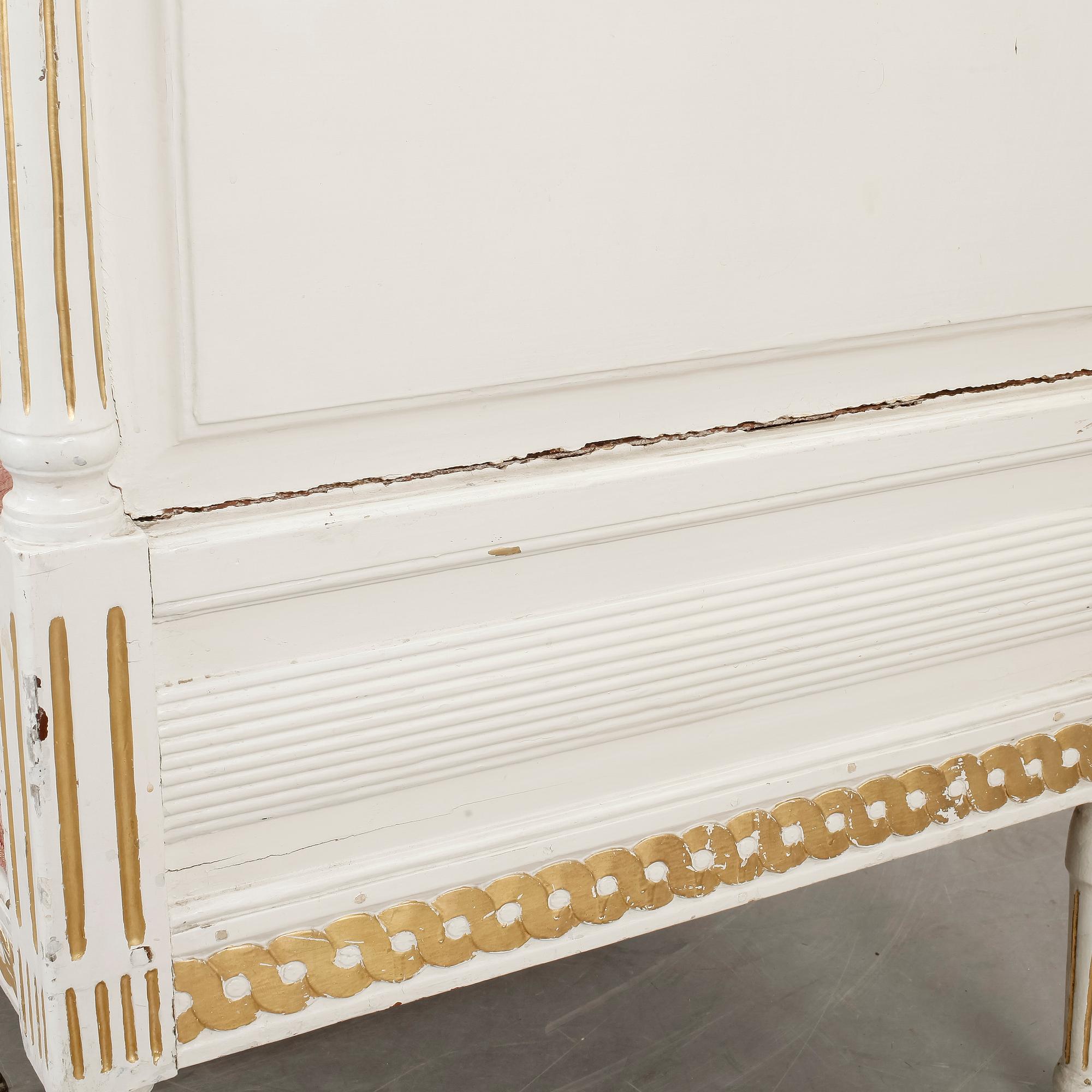 SOFFA, sengustaviansk, omkring 1800.