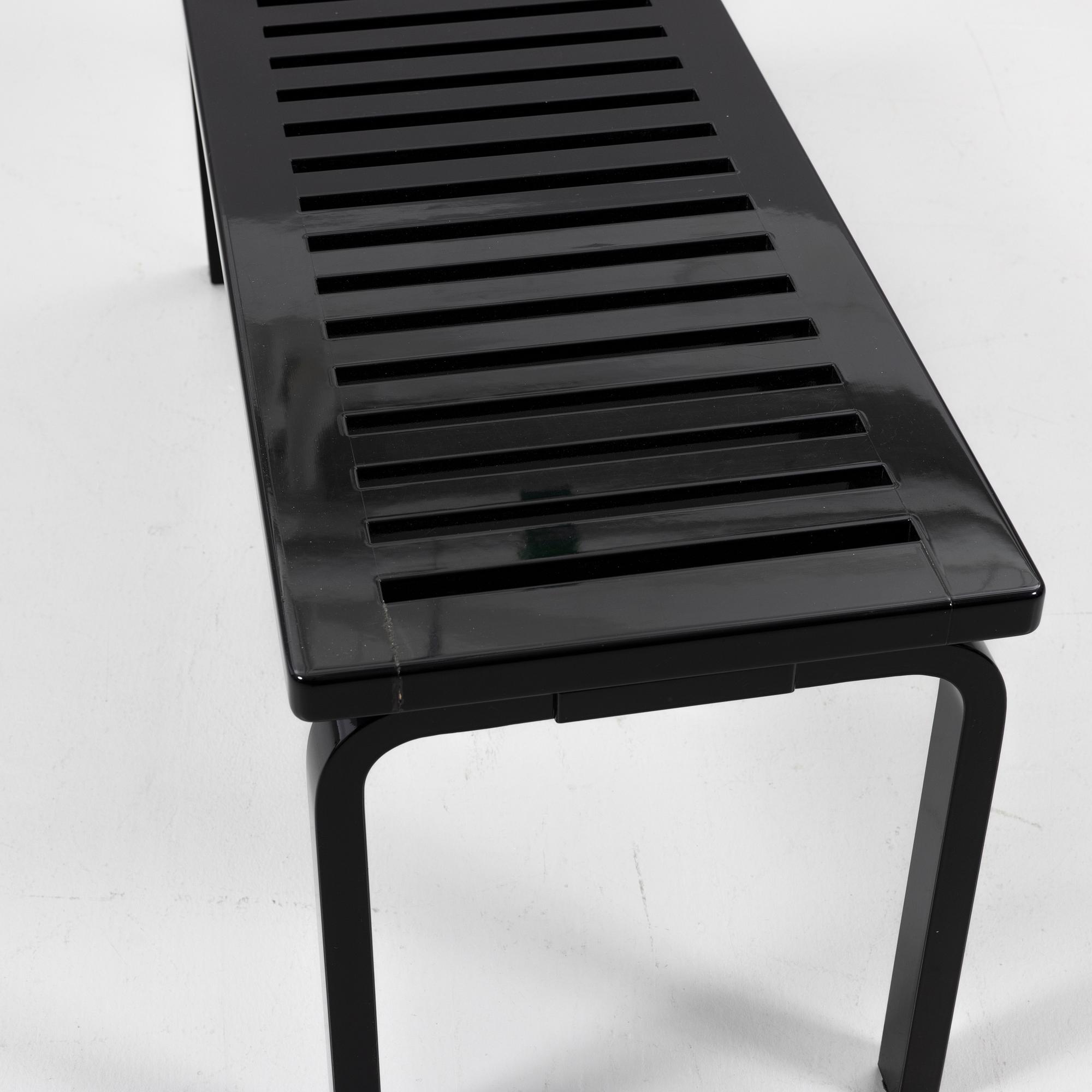 Alvar Aalto, Bench, 153A, Artek, Finland, 2000s.