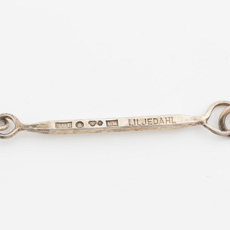 Bengt Liljedahl, necklace, silver.