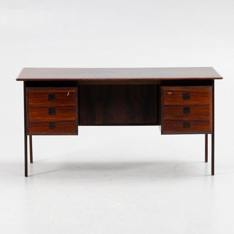 Arne Vodder, tillskriven, skrivbord, Brouer möbelfabrik, 1950/60 tal.