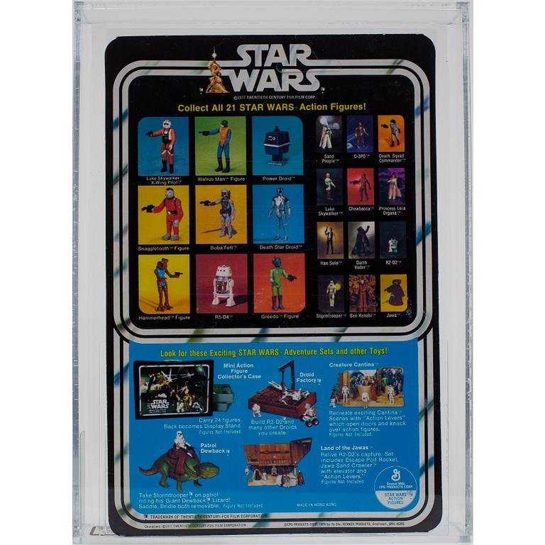 STAR WARS, Snaggletooth, 21 back-a, AFA 85 NM+, Kenner 1979.