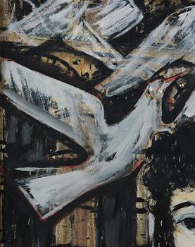 Endel Kõks, Lady with Birds.