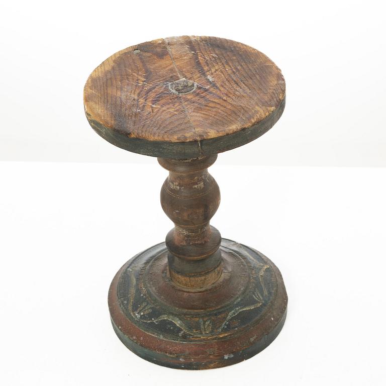 Smörstol, allmoge, 1800-tal.