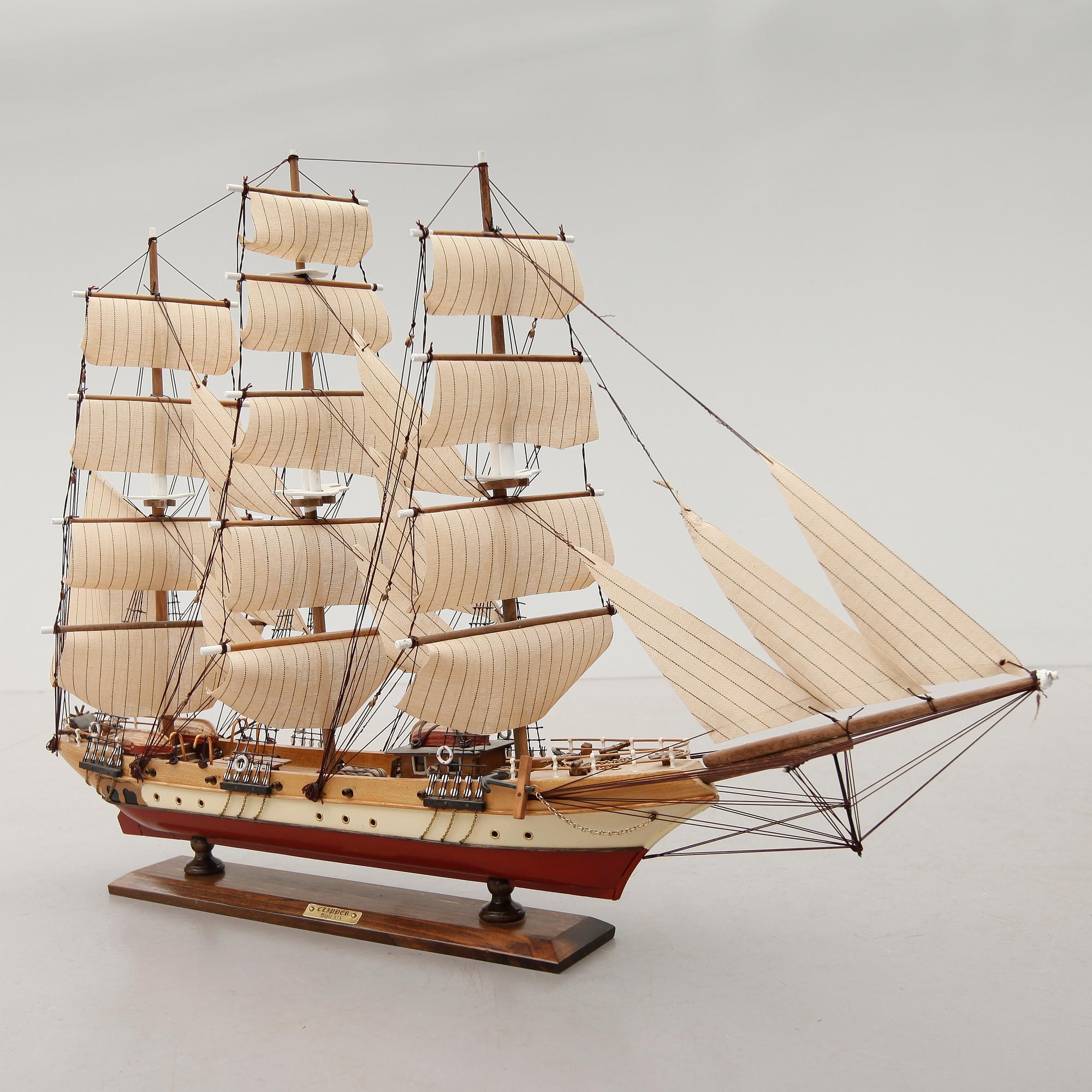 MODELLSKEPP, Clipper, 1900-talets andra hälft.