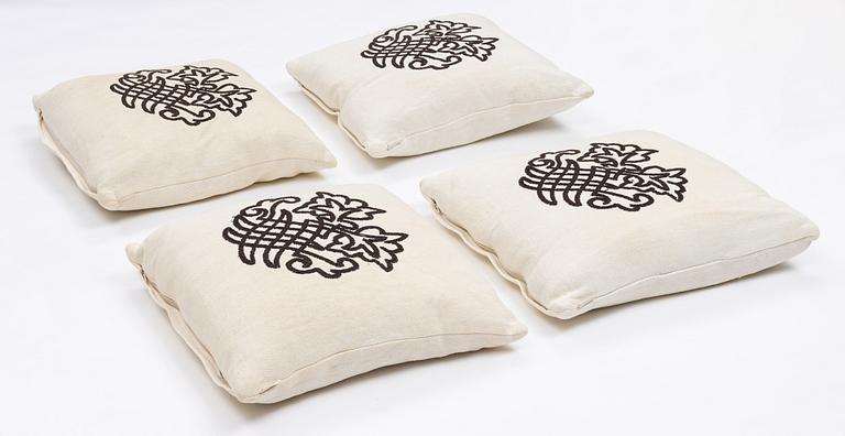 Kuddar, fyra stycken, Slettvoll.