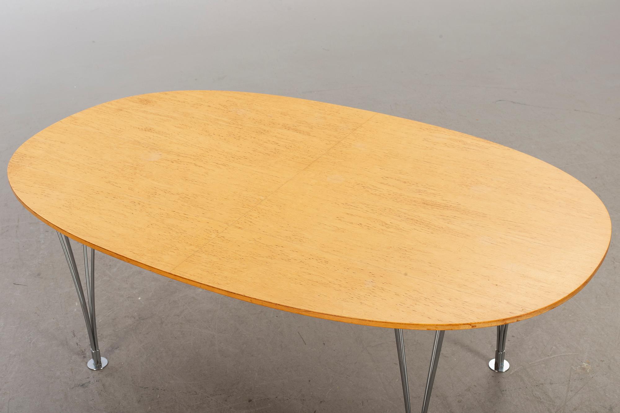 BRUNO MATHSSON and PIET HEIN, an "Ellips" lounge table.