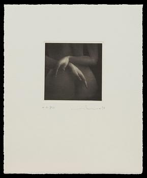 5 PRINTS BY MIKIO WATANABE, POEMS by HUGUES ANDRÉ.