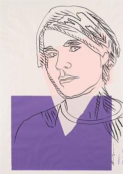 460. Andy Warhol, "Self-portrait".