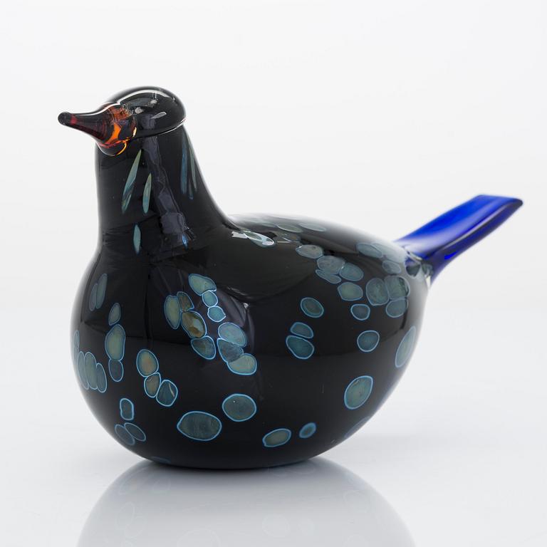 Oiva Toikka, glass bird/ annual bird 2003, signed O. Toikka Nuutajärvi 2003.