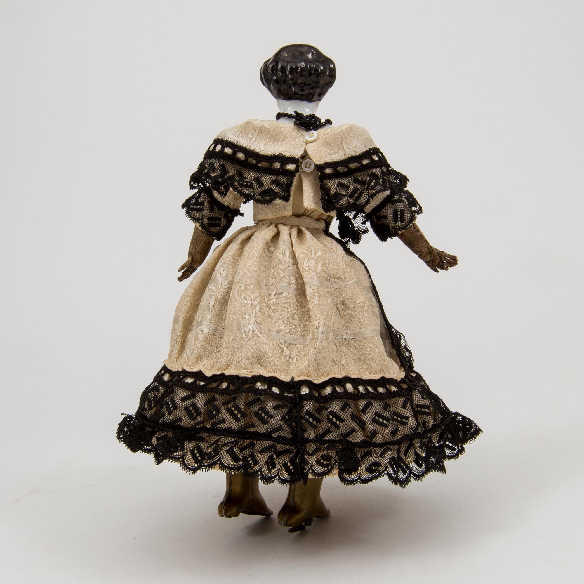 MARTIN & RUNYON, Autoperipatetikos walking doll, USA, 1860-tal.