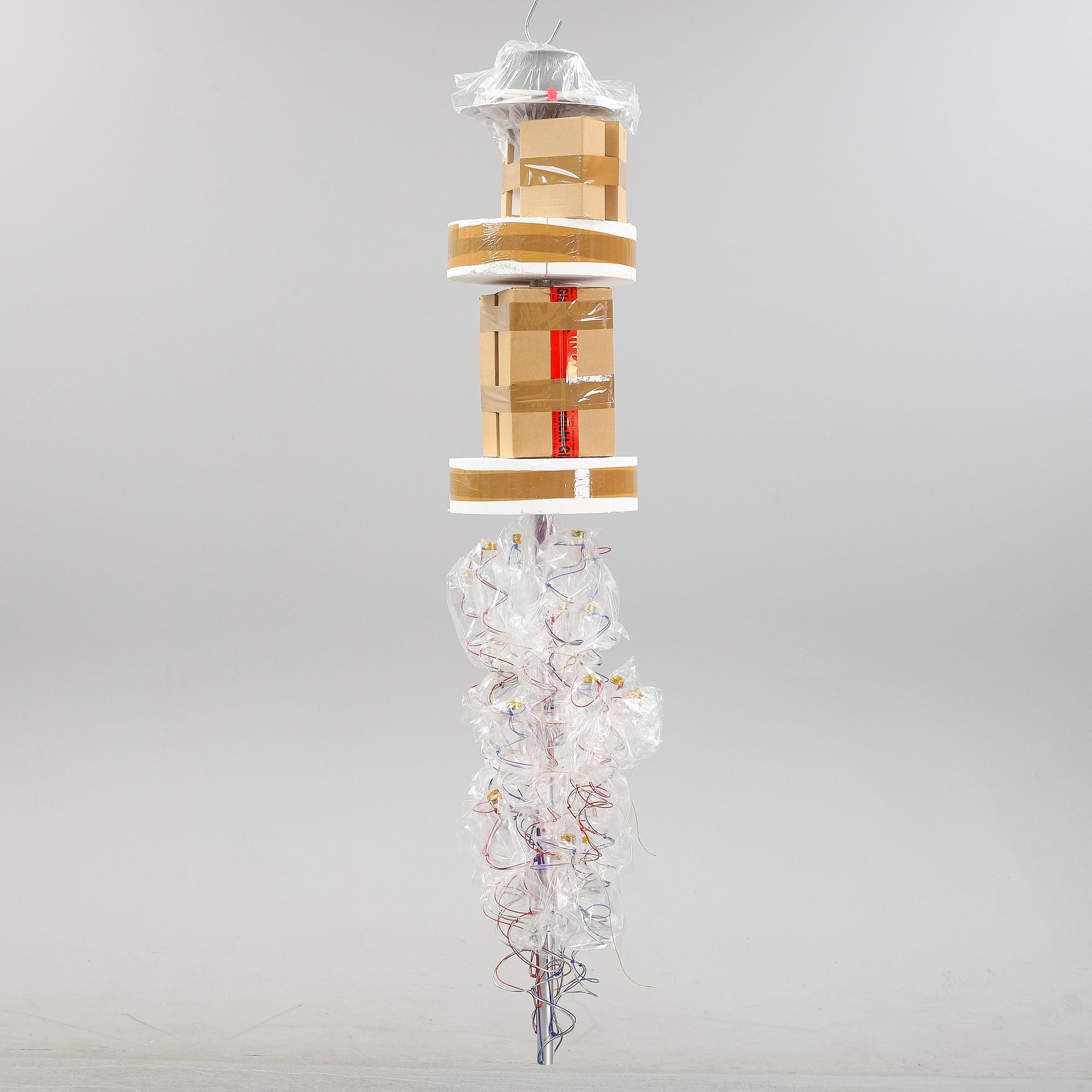 Ingo Maurer, a ceiling lamp model 'Birds Birds Birds'.