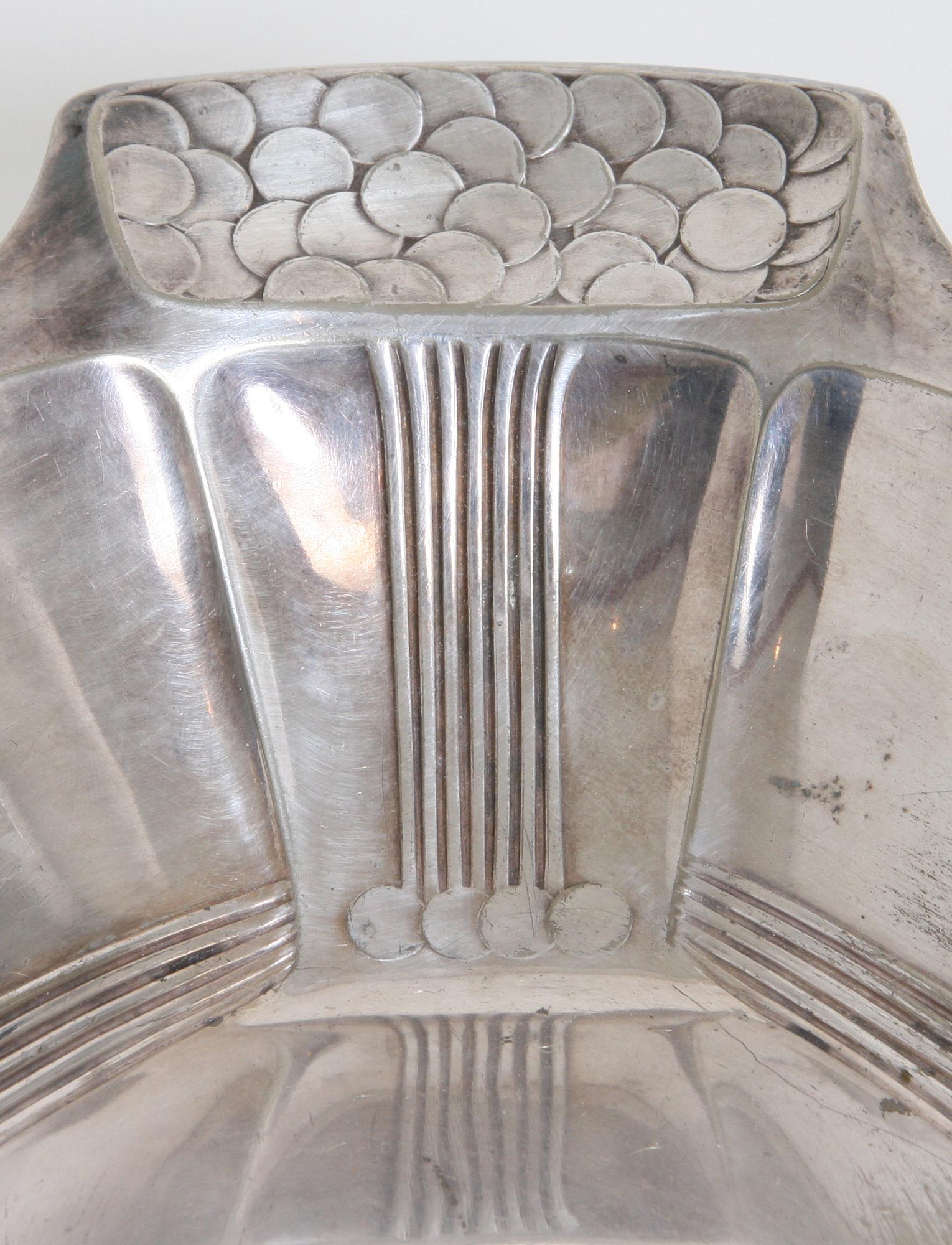 FAT/SKÅL, nysilver, jugend, 1900-talets första del.