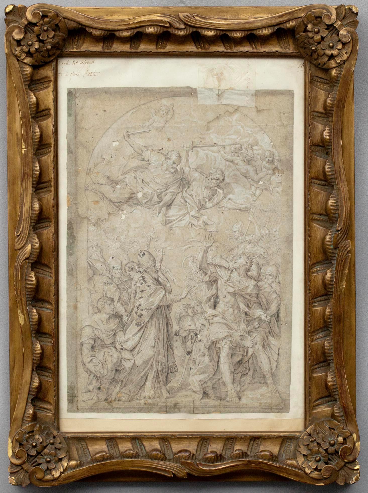 OKÄND KONSTNÄR, efter skulptur av Alessandro Algardi, Italien 1600-talets senare hälft - 1700-tal.