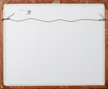 ALFRED WAHLBERG, olja på duk, signerad.