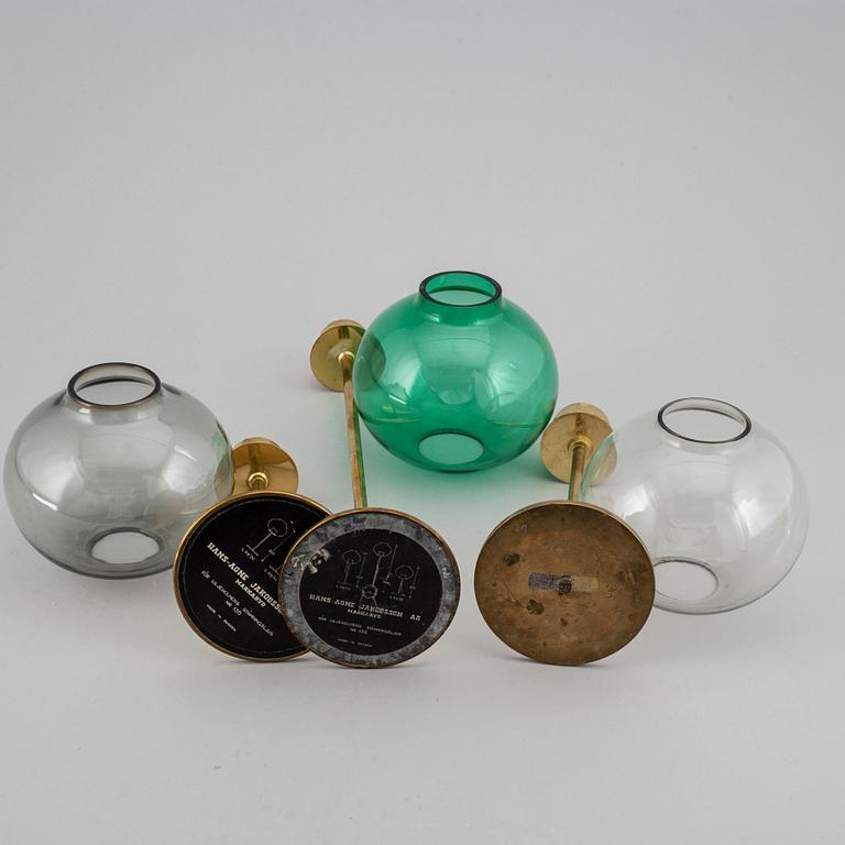 HANS-AGNE JAKOBSSON, ljuslyktor, 3 st.