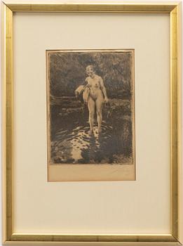 Anders Zorn, "Vadstället".