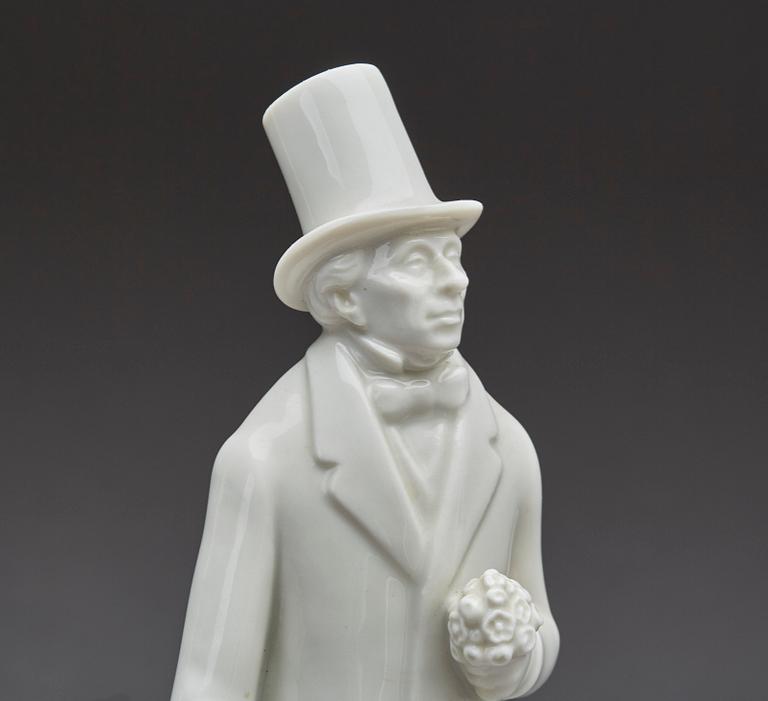 FIGURIN, Royal Copenhagen, porslin, 1900-tal.